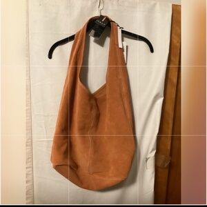 CLAUDIA FIRENZE MADE IN ITALY HOBO BAG WITHATTACHED WRISTLET NWT